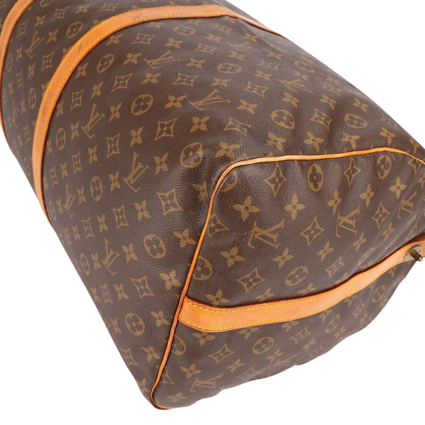 Louis Vuitton Monogram Canvas Keepall 60 Bandoulière Travel Bag