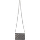 Chanel Quilted Metallic Lambskin Leather Wallet On Chain Crossbody Bag