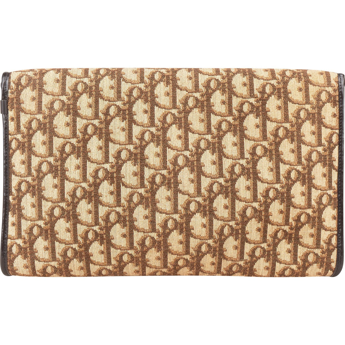 Christian Dior Monogram Oblique Canvas Vintage Chain Shoulder Bag