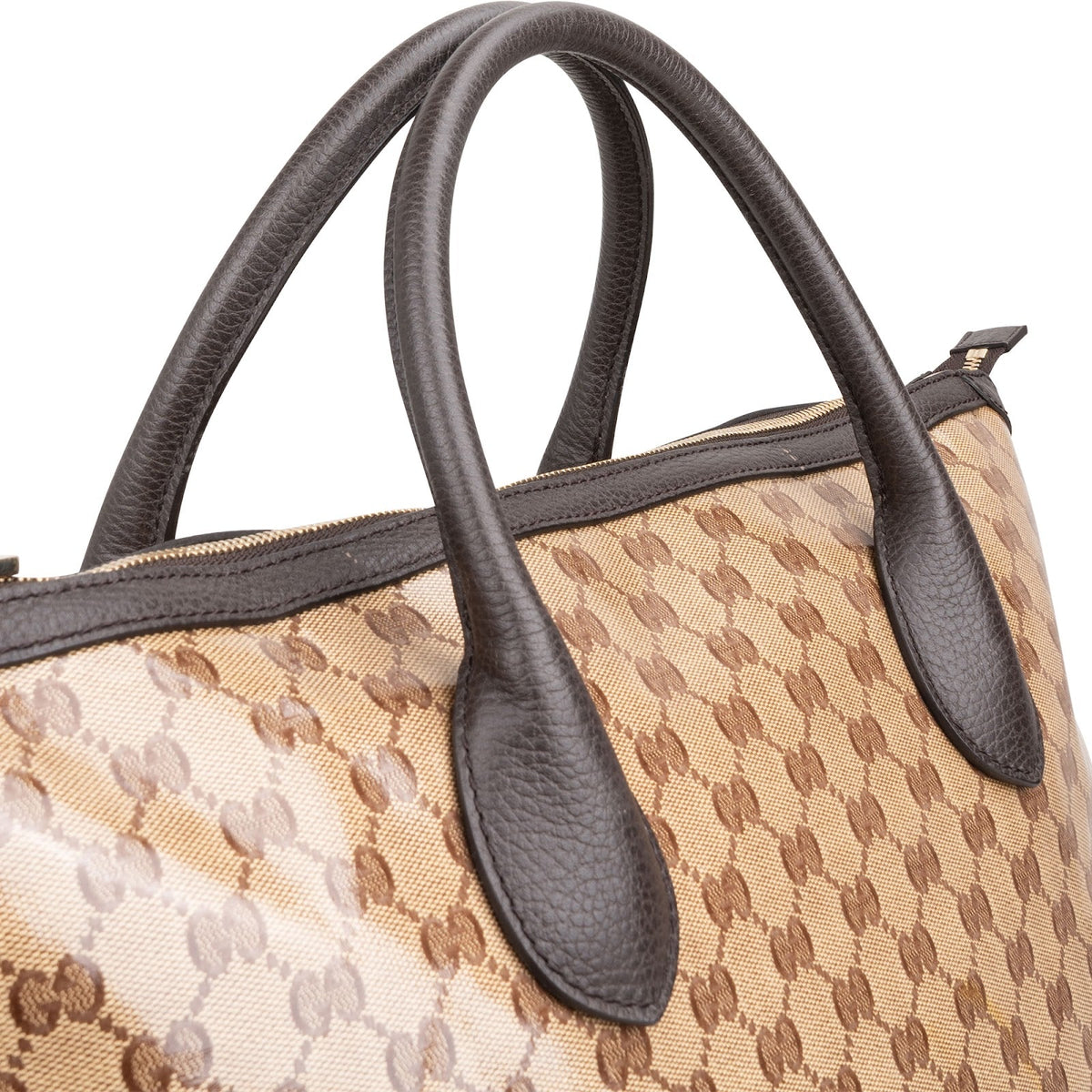 Gucci Monogram GG Coated Canvas Joy Large 45 Weekender Travel Bag