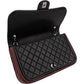 Chanel Quilted Lambskin Bicolor Jumbo Single Flap Shoulder Bag