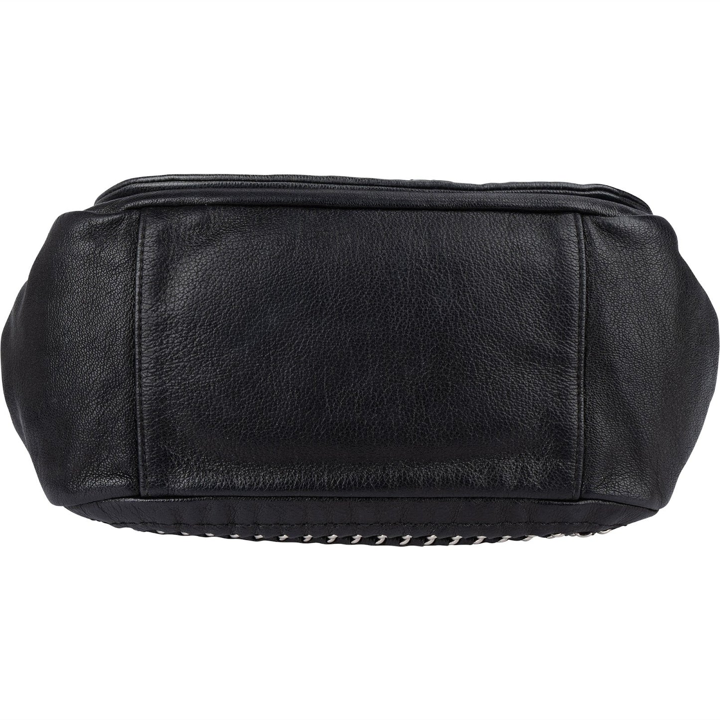 Chanel Calfskin CC Single Flap Shoulder Bag