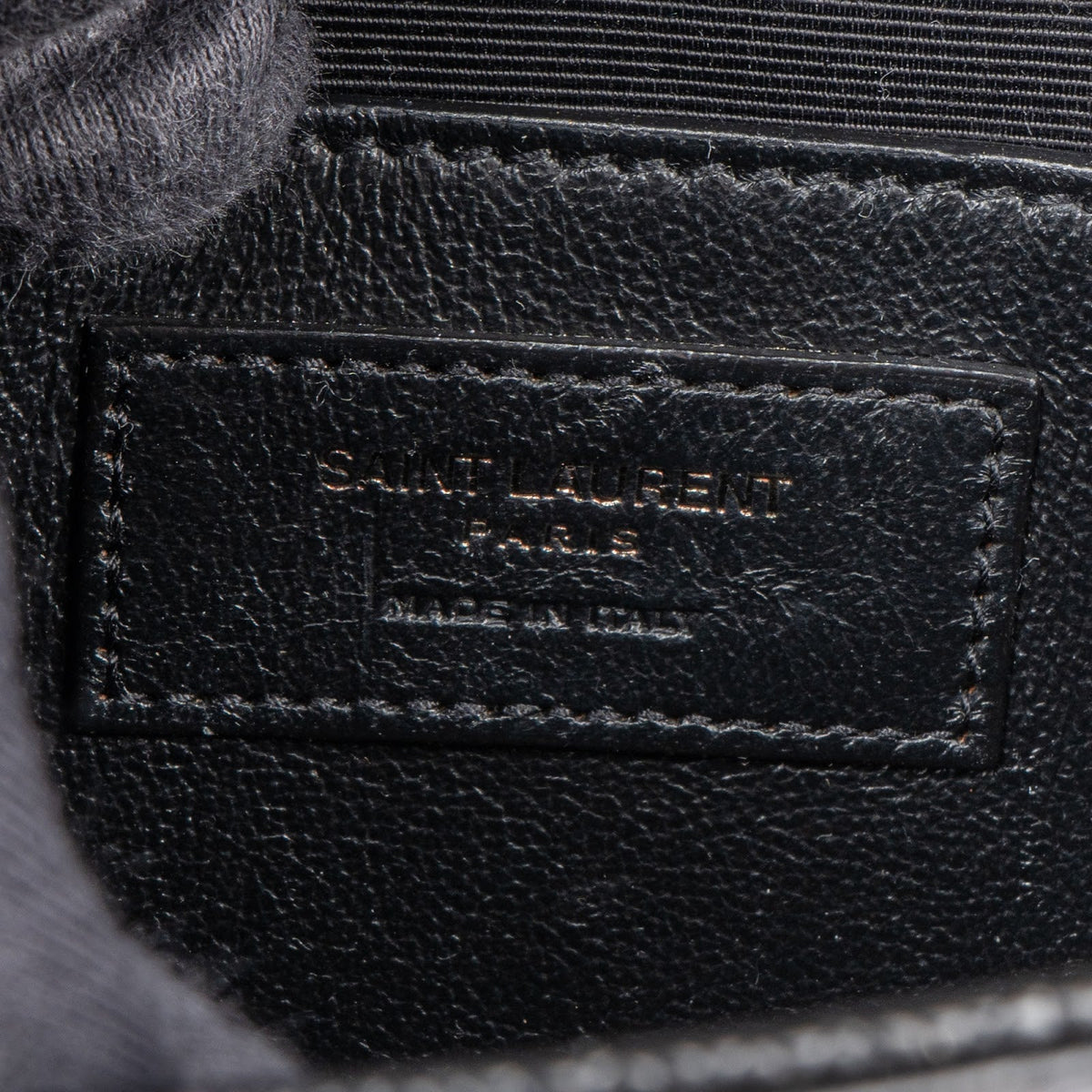 Saint Laurent Grain De Poudre Leather Kate Chain Crossbody Bag