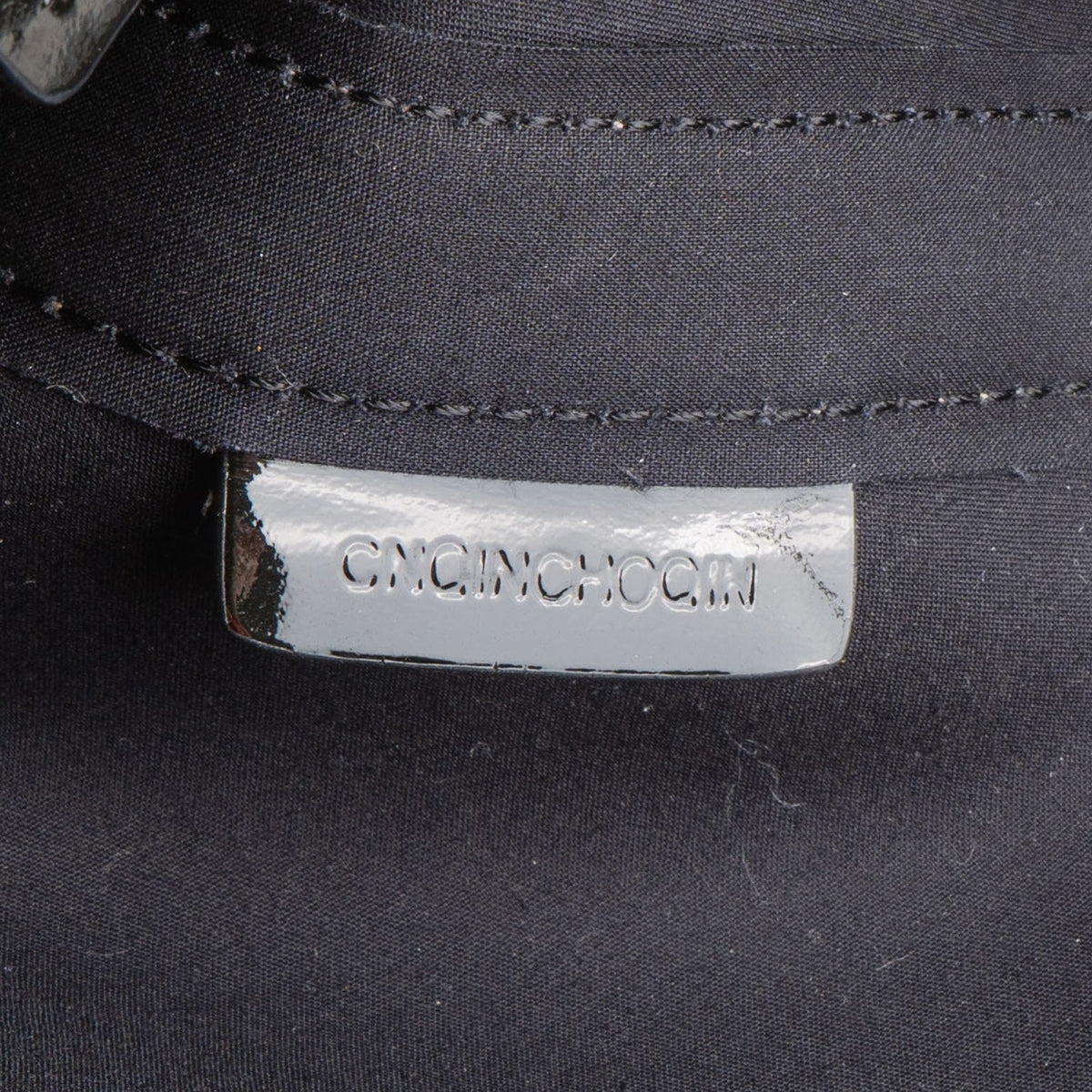 Burberry Nova-Check Monogram Patent Leather Tote Shoulder Bag