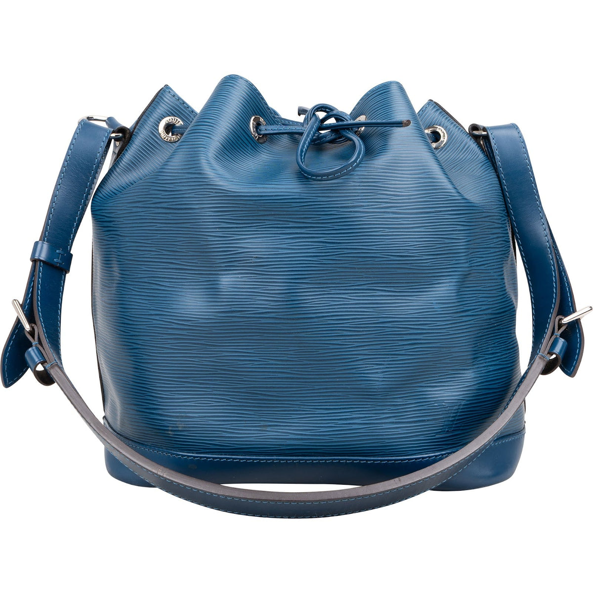 Louis Vuitton Bleu Epi Leather NM Sac Noé Petit Shoulder Bag
