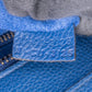 Céline Micro Luggage aus blauem Drummed-Kalbsleder – Ansicht 10