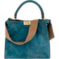 Fendi Suede Peekaboo Handbag