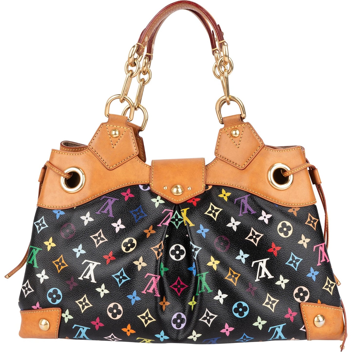 Louis Vuitton Canvas Monogram Murakami Multicolor Ursula GM Handbag