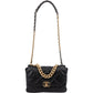 Chanel 19 Quilted Lambskin Leather Jumbo Single Flap Crossbody Bag
