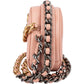 Chanel 19 Quilted Lambskin Round Crossbody Bag