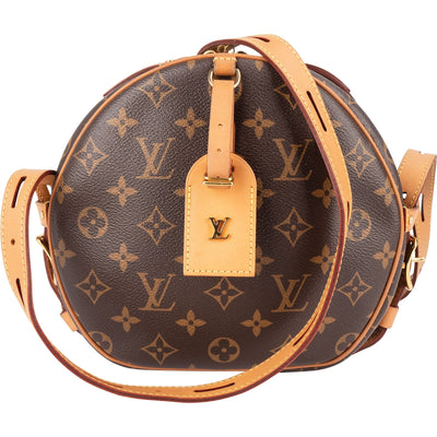 Louis Vuitton Monogram Canvas Boite Chapeau Souple MM Crossbody Bag