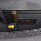 Chanel Quilted Caviar Leather Boy Single Flap Crossbody Bag