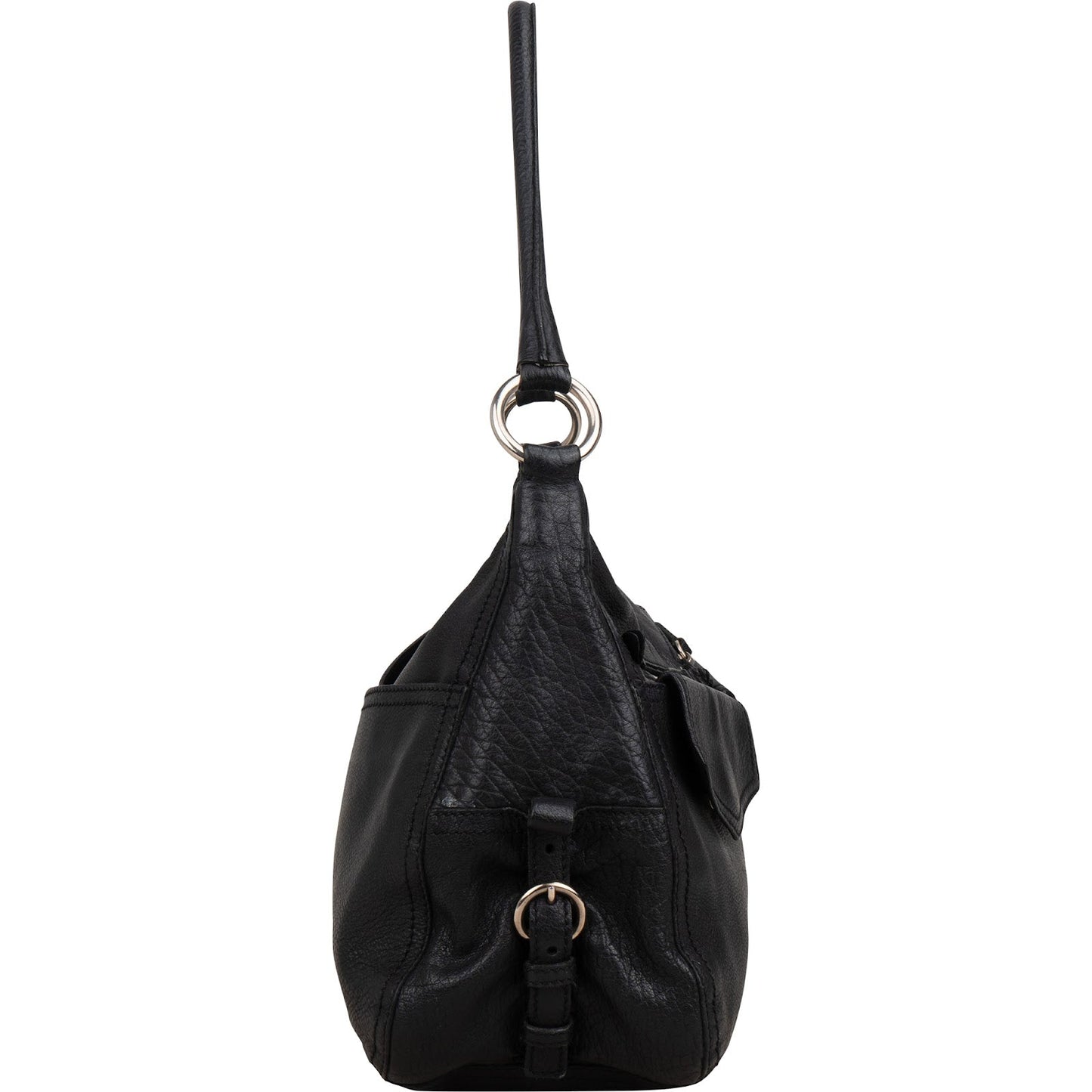 Prada Vitello Daino Leather Two Pocket Shoulder Bag