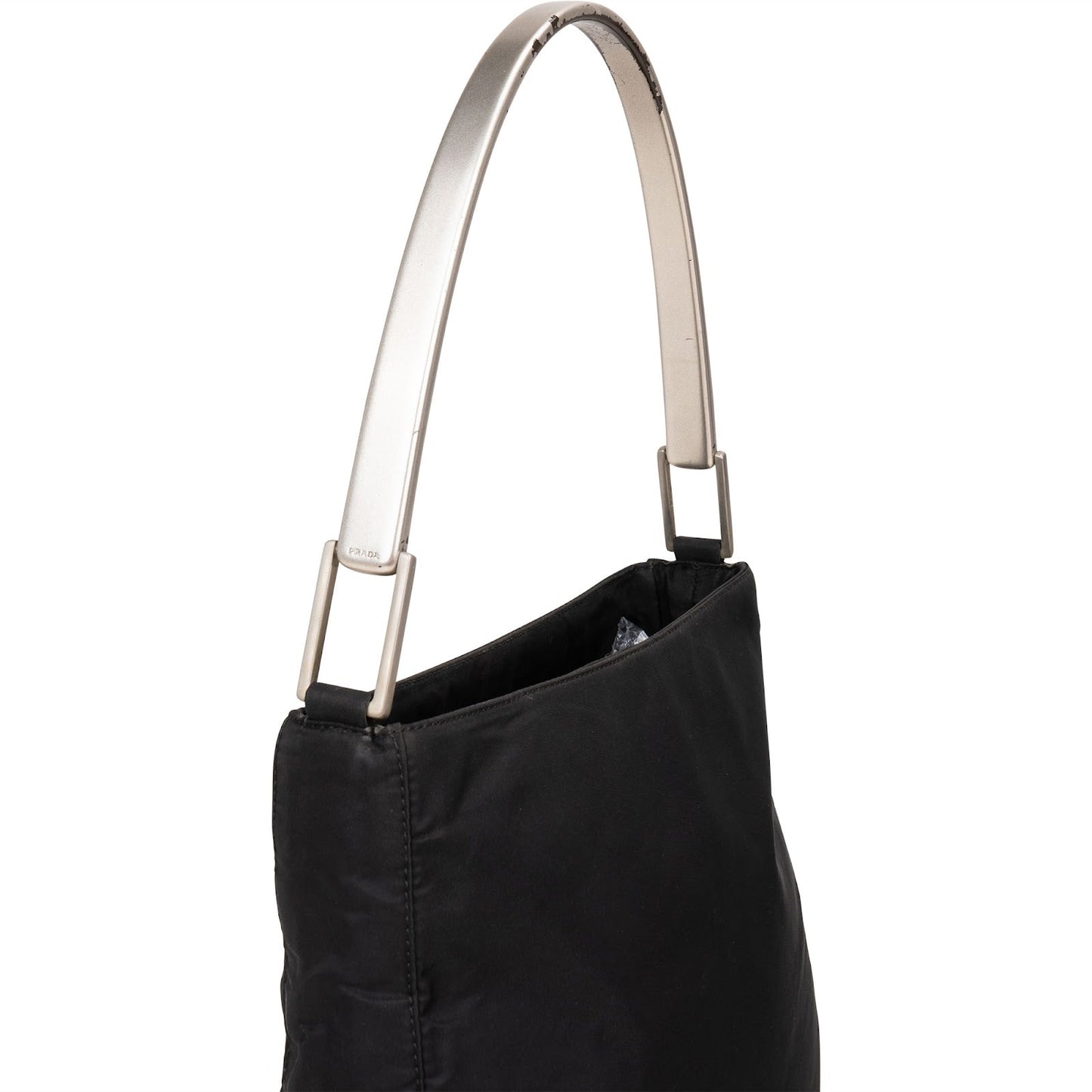 Prada Tessuto Handle Triangle Shoulder Bag