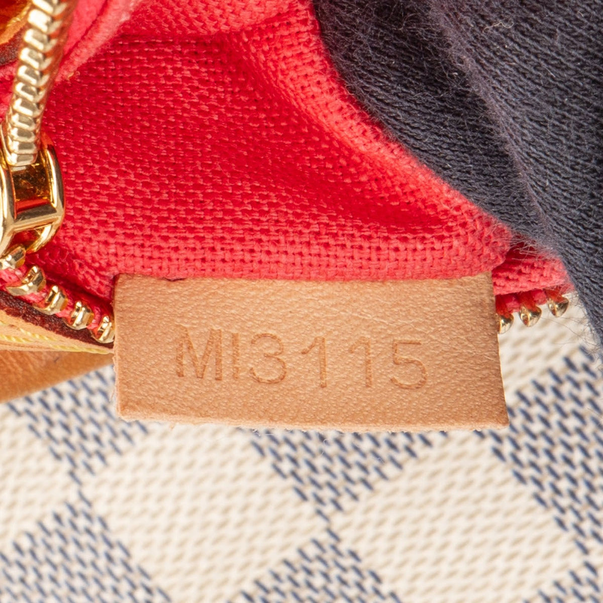 Louis Vuitton Delightful PM NM aus Damier Azur Canvas – Ansicht 11