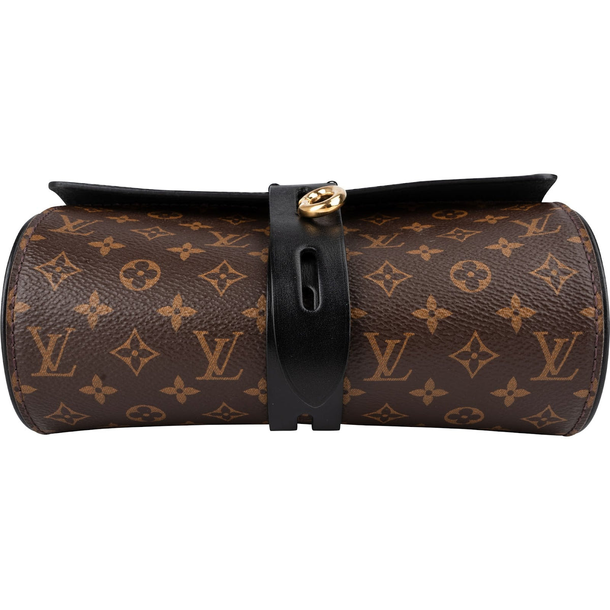 Louis Vuitton Monogram Canvas & Noir Epi Leather Glasses Case Crossbody Bag