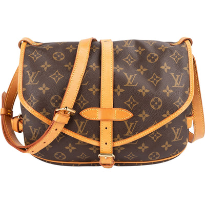 Louis Vuitton Monogram Canvas Saumur 30 Crossbody Bag