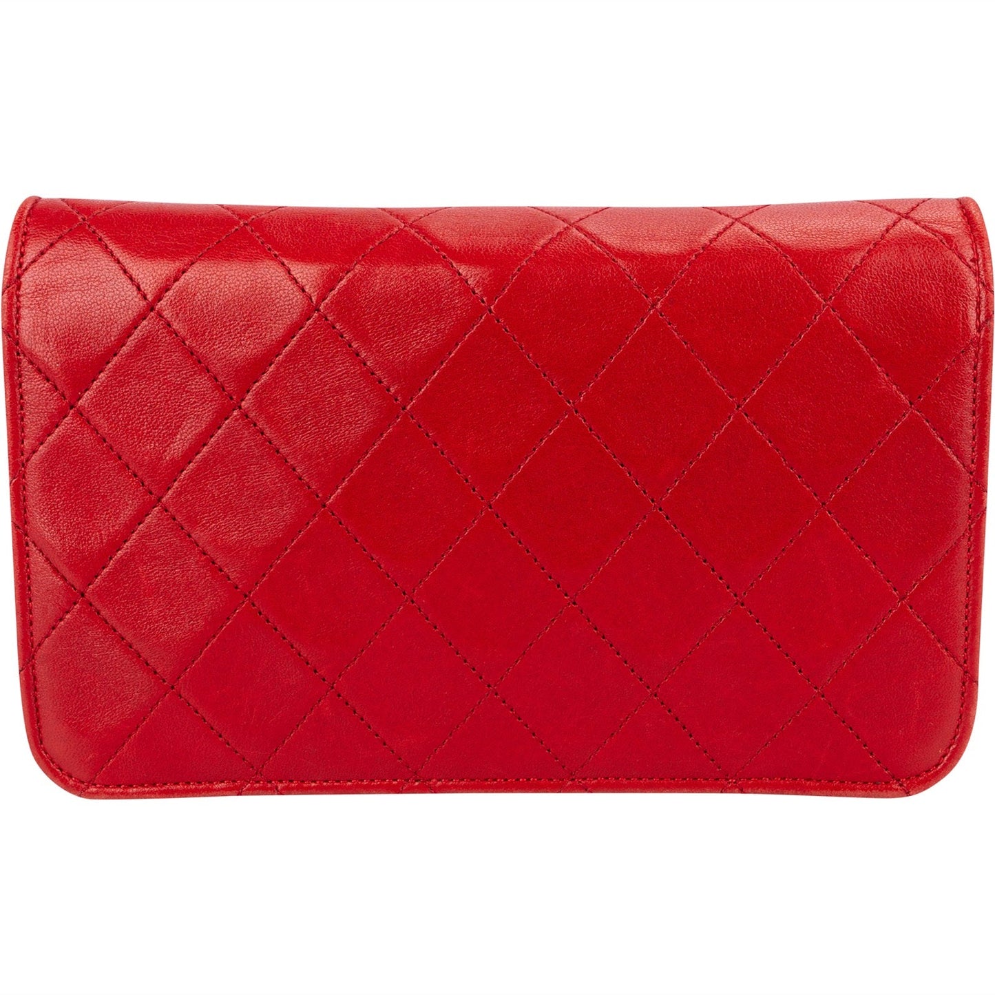 Chanel Quilted Lambskin 24K Gold Mini Single Flap Shoulder Bag