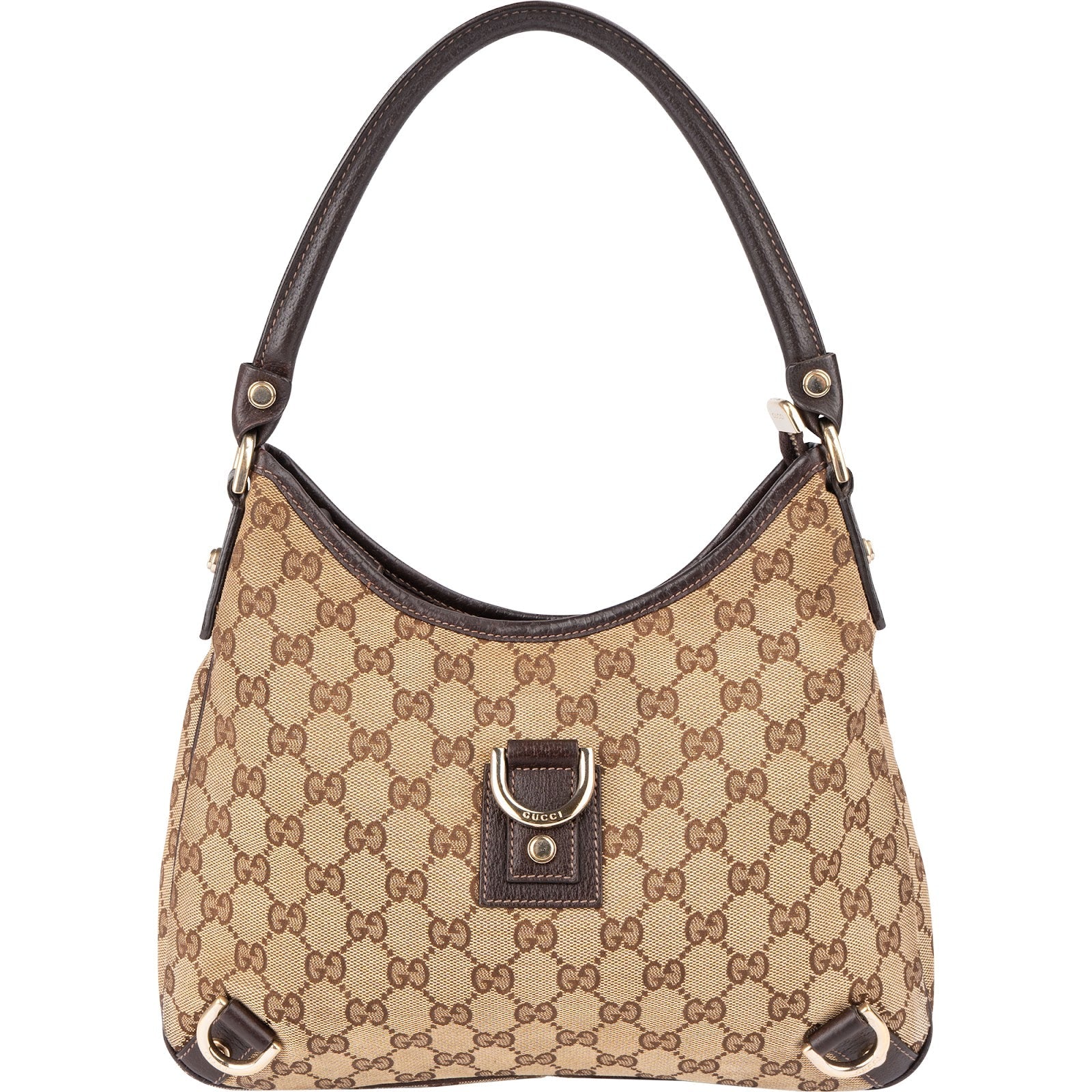 Gucci Monogram GG Canvas Abbey D-Ring Shoulder Bag