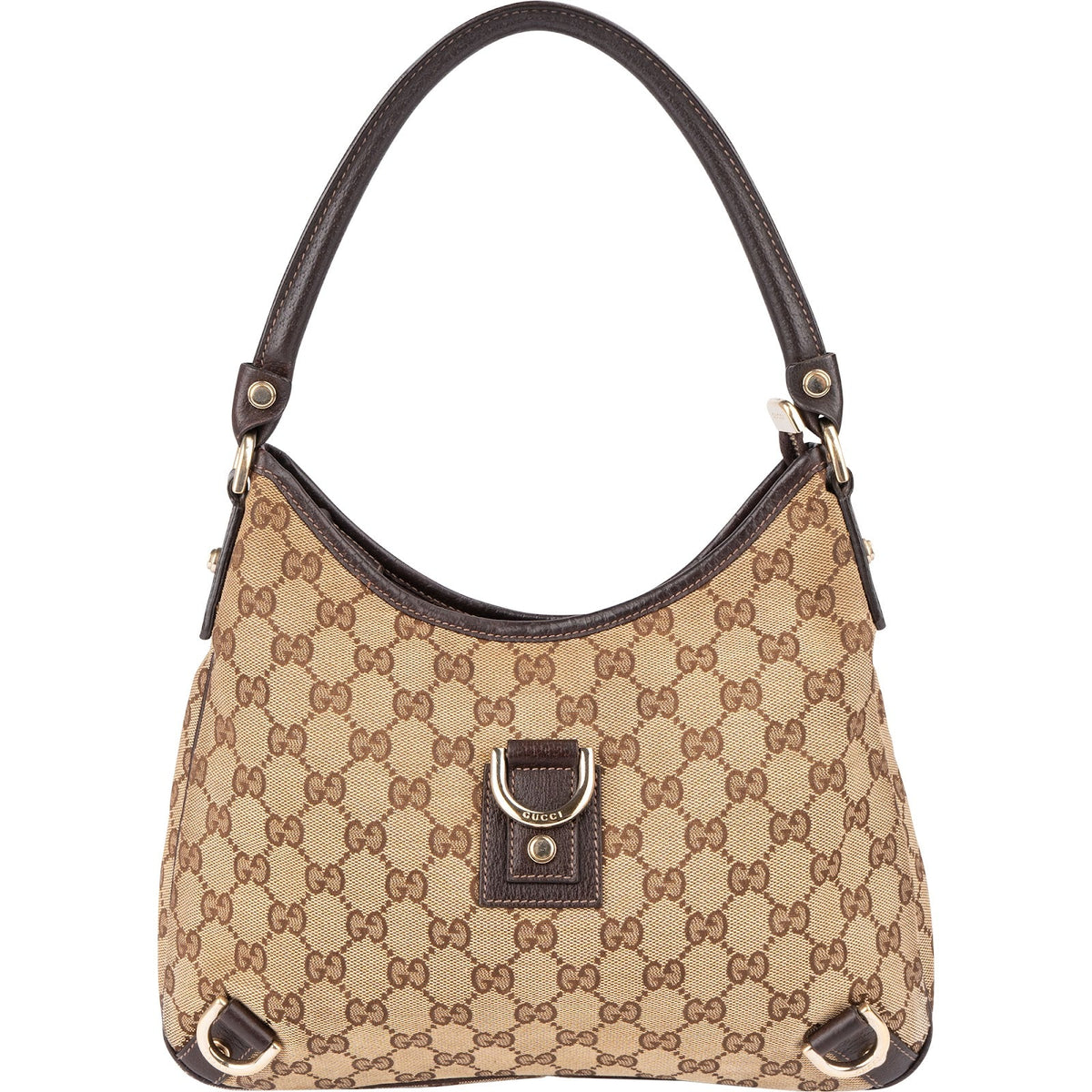 Gucci Monogram GG Canvas Abbey D-Ring Shoulder Bag