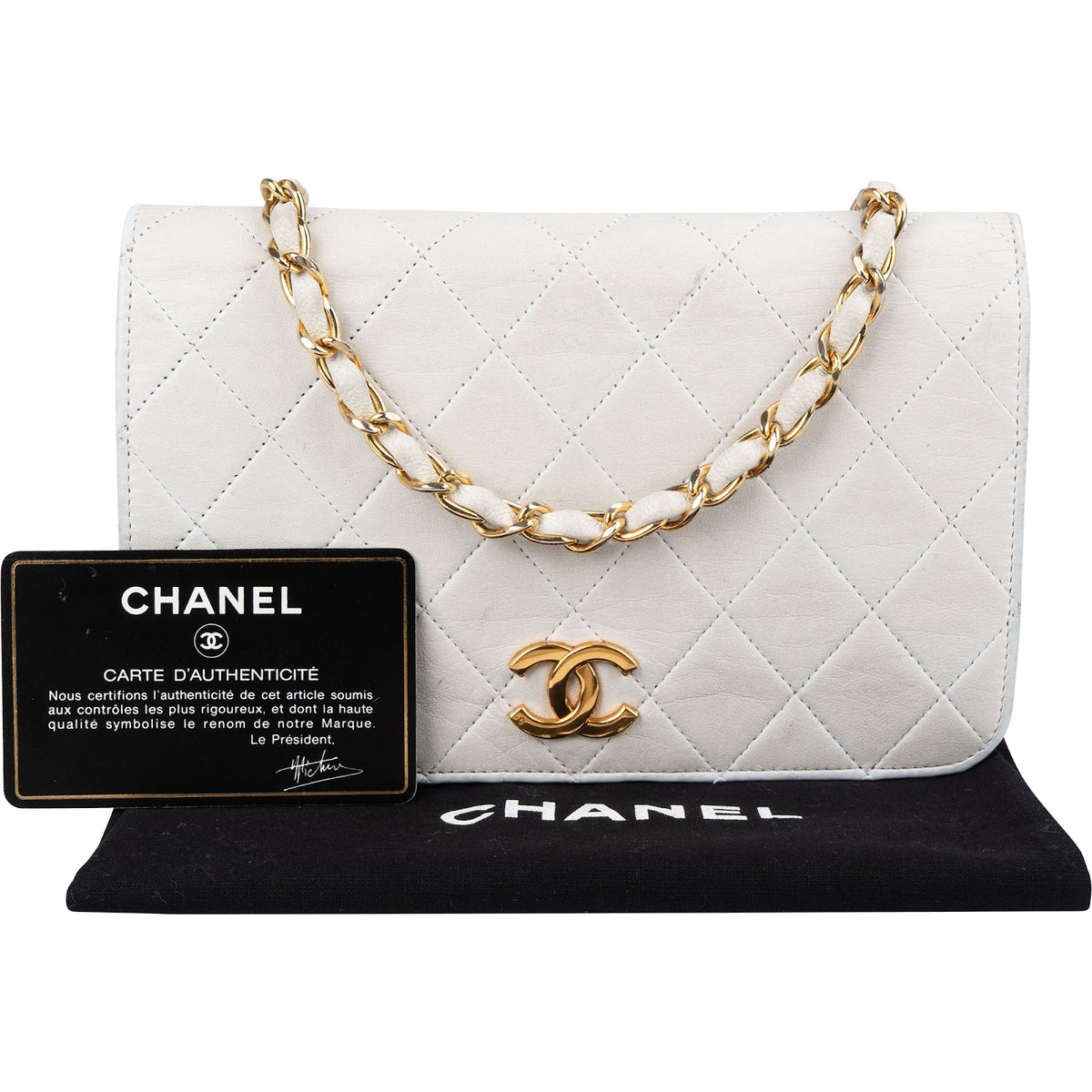 Chanel Mini aus gestepptem Lammleder – Ansicht 2