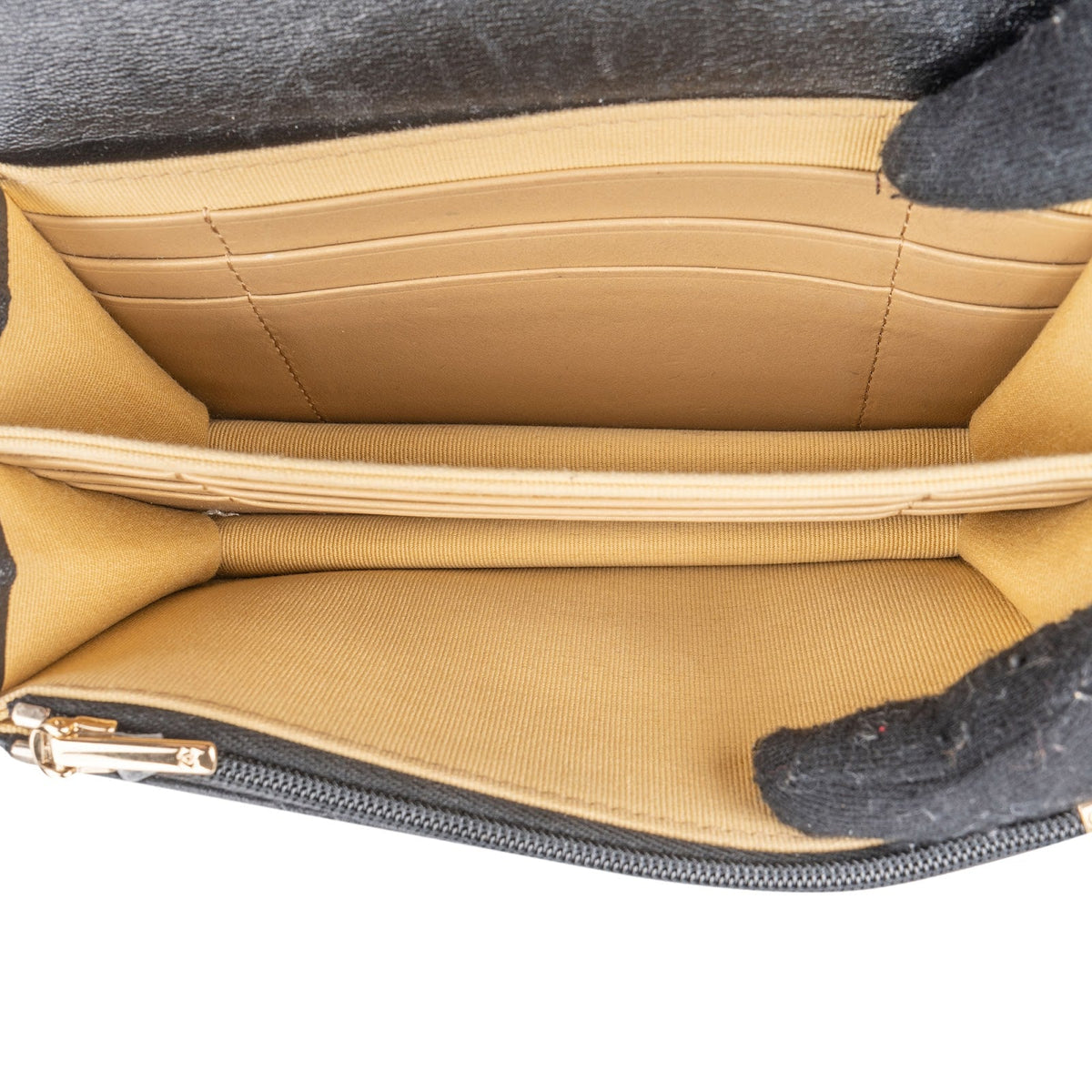 Chanel Quilted Lambskin Rectangular Wallet On Chain Crossbody Bag