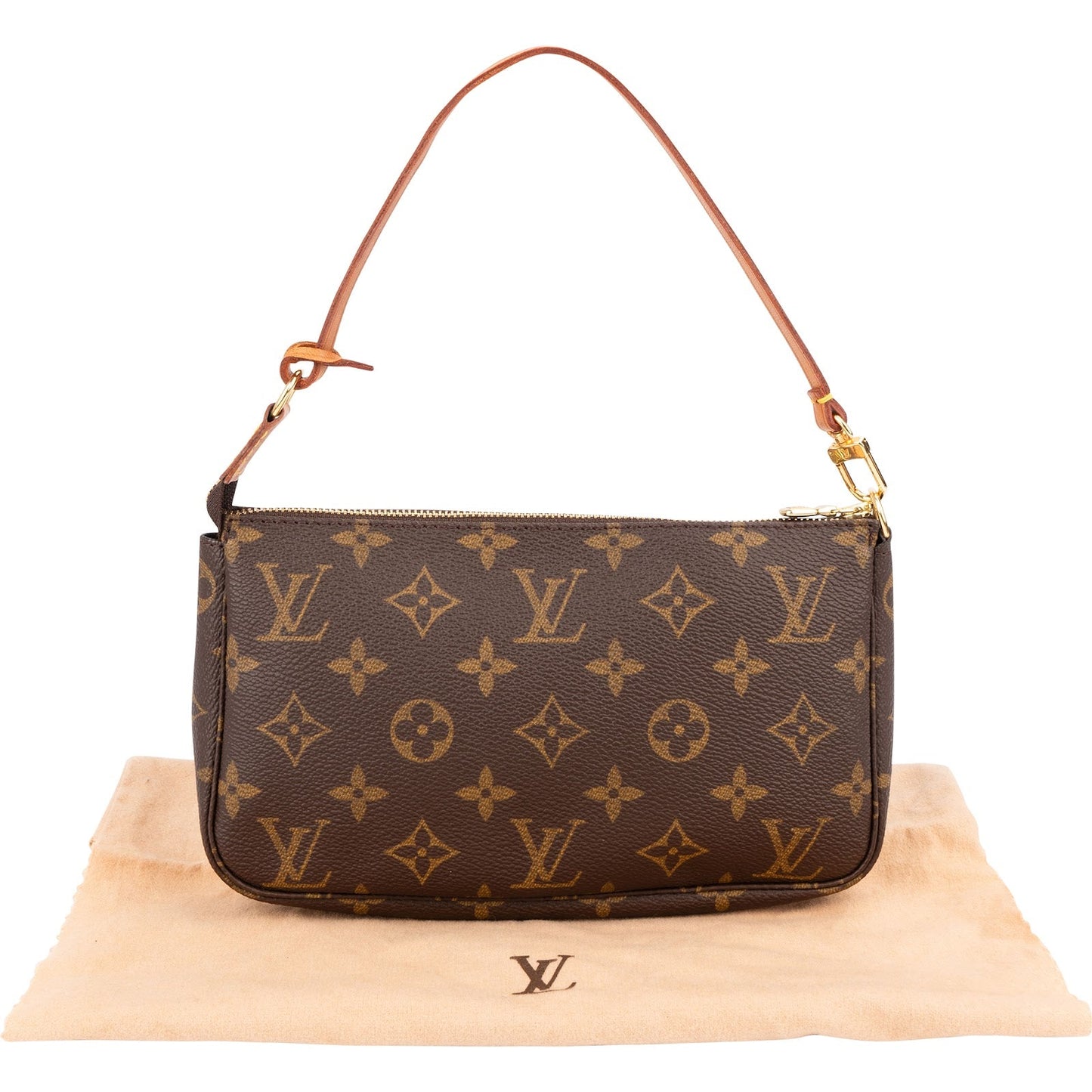 Louis Vuitton Monogram Canvas Pochette Accessoires Handbag