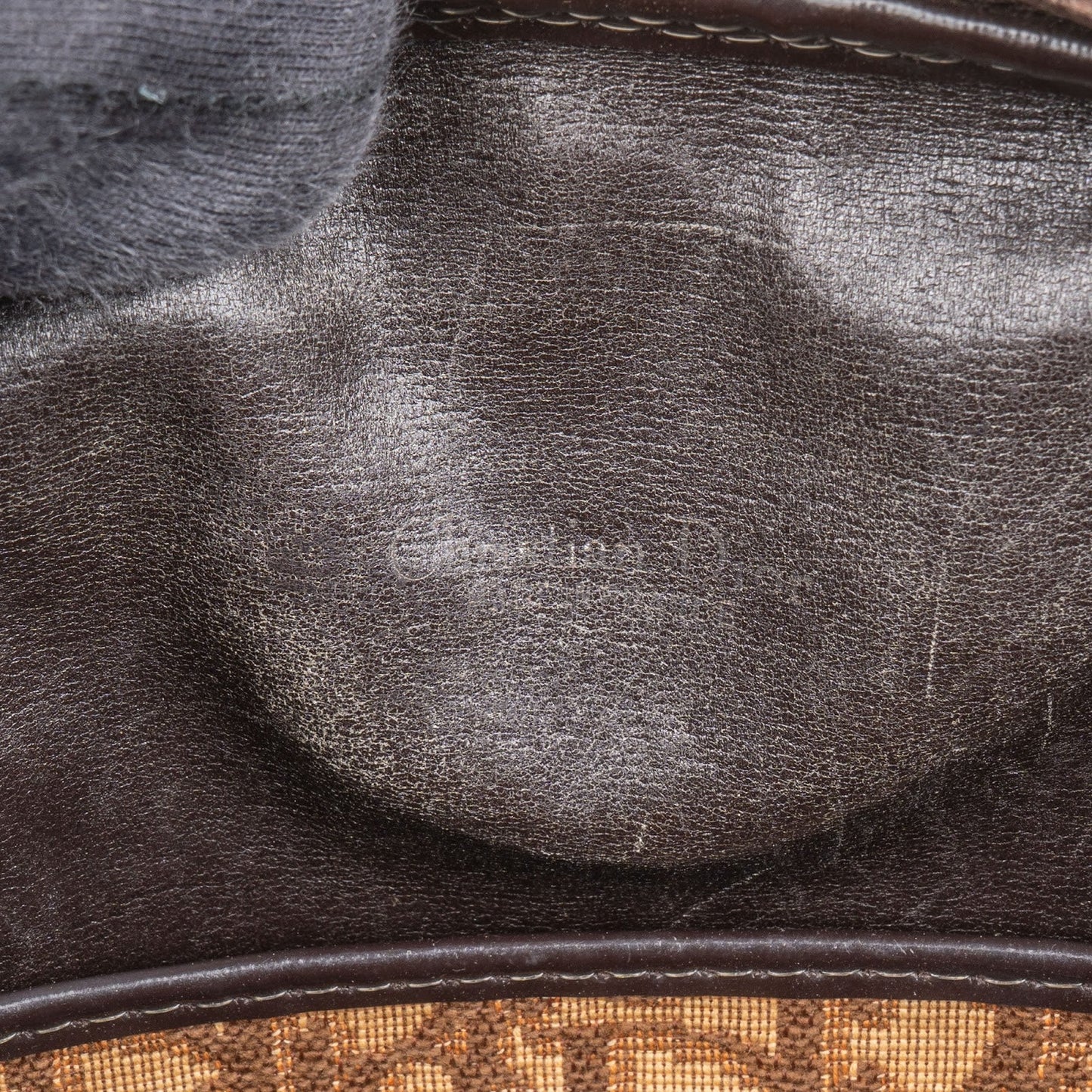 Christian Dior Trotter Monogram Boston Handbag