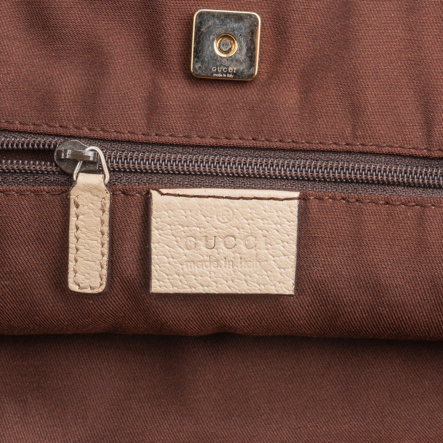 Gucci Monogram GG Canvas Abbey Shoulder Bag