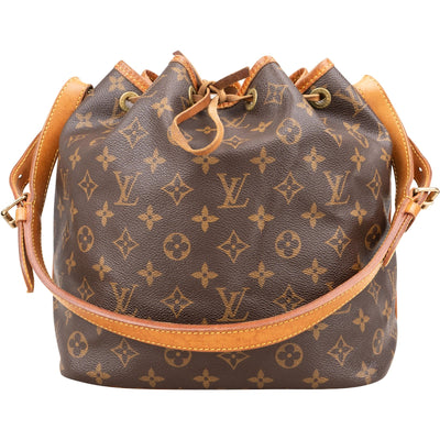 Louis Vuitton Monogram Canvas Sac Noé Petit Shoulder Bag