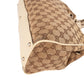 Gucci Monogram GG Canvas Bamboo Tassel Tote Shoulder Bag