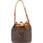 Louis Vuitton Monogram Canvas Sac Noé Petit Shoulder Bag