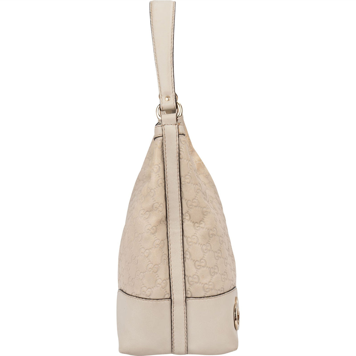 Gucci Lovely Heart Hobo aus Guccissima-Leder – Ansicht 3