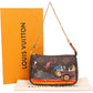 Louis Vuitton Limited Monogram Illustre Evasion Mini Pochette Accessoires Handbag