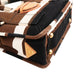 Prada Small Coffer aus gestreiftem Canvas – Ansicht 7