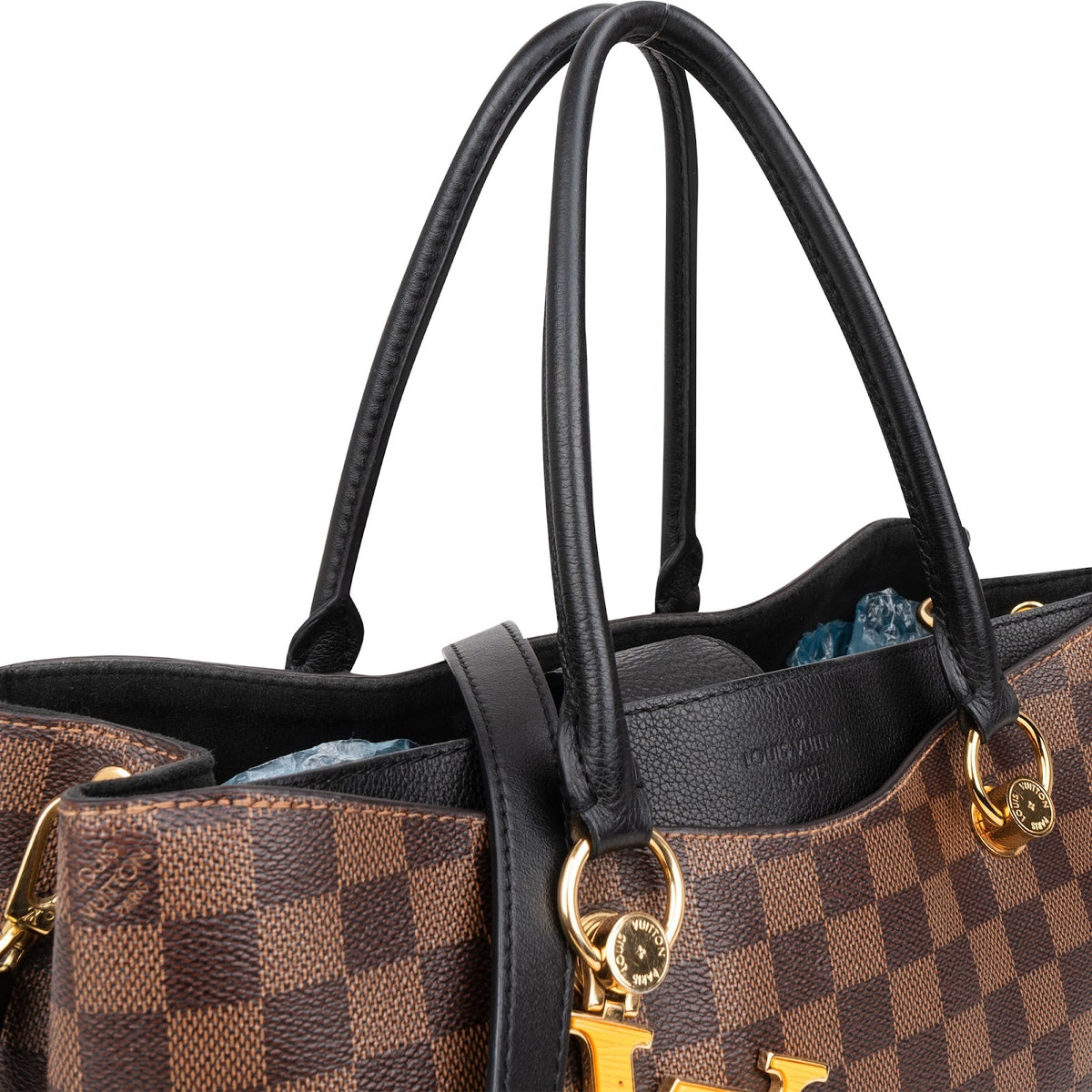 Louis Vuitton Monogram Damier Ebene Riverside Handbag