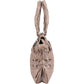 Salvatore Ferragamo Pleated Leather Gancini Flap Bag Handbag