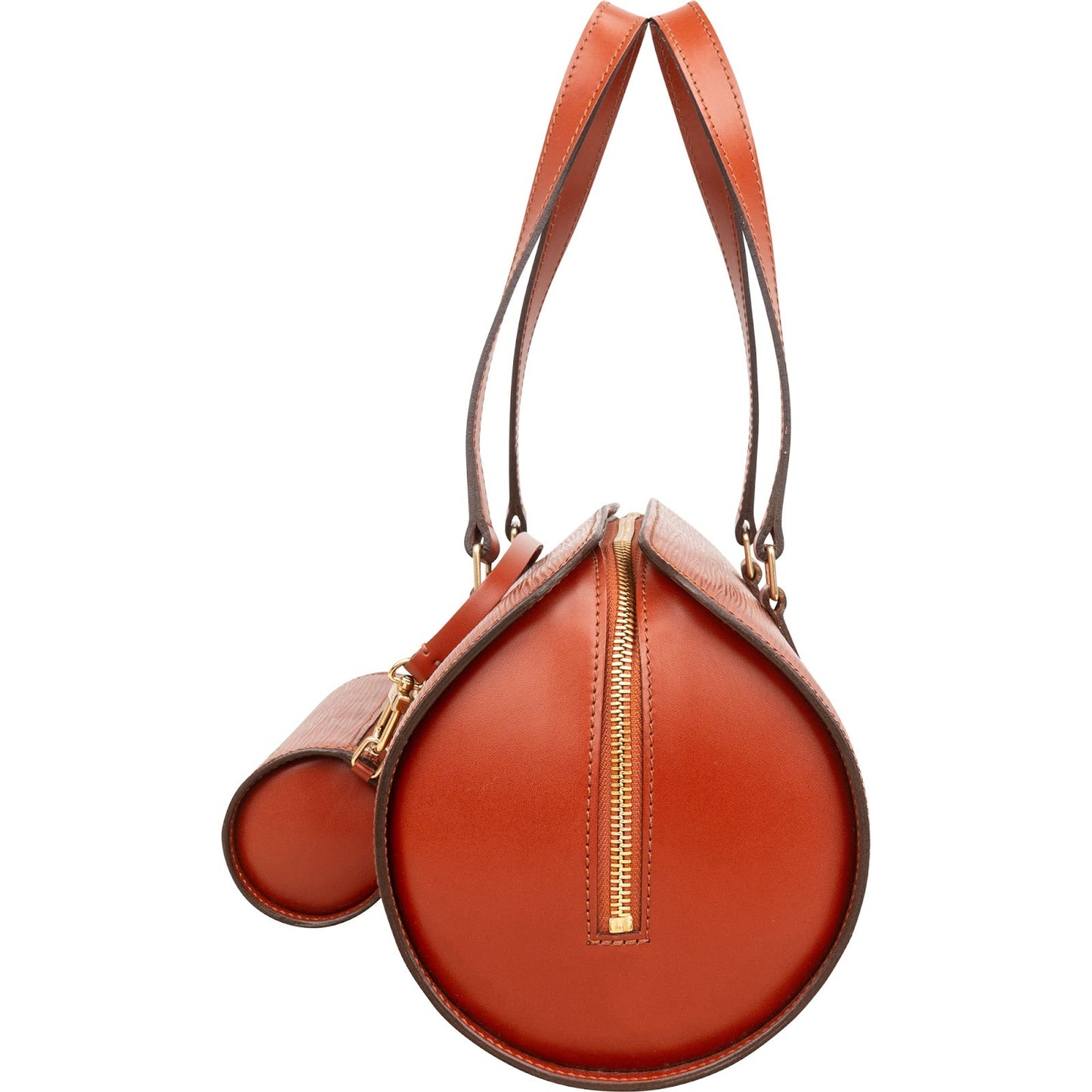 Louis Vuitton Cognac Epi Leather Soufflot Set Handbag
