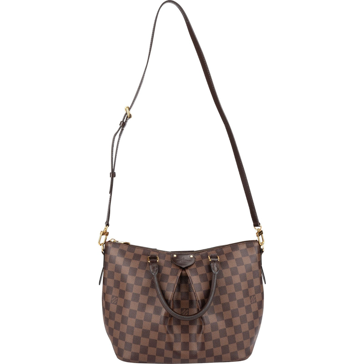 Louis Vuitton Monogram Damier Ebene Siena MM Handbag