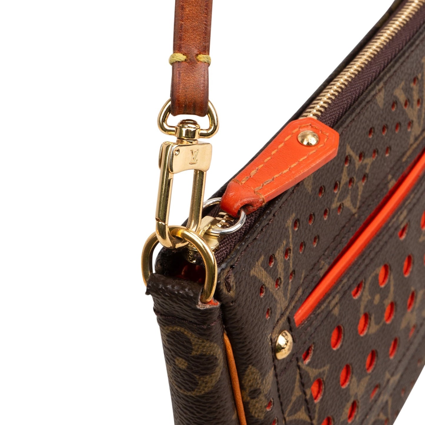 Louis Vuitton Perforated Monogram Pochette Accessoires Handbag