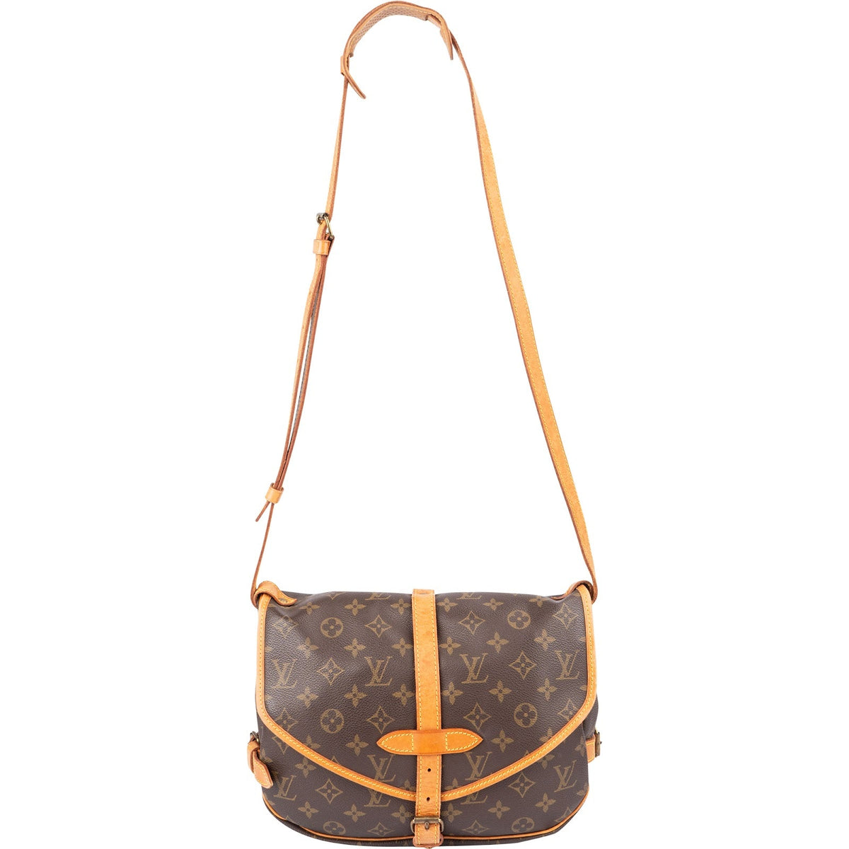 Louis Vuitton Monogram Canvas Saumur 30 Crossbody Bag