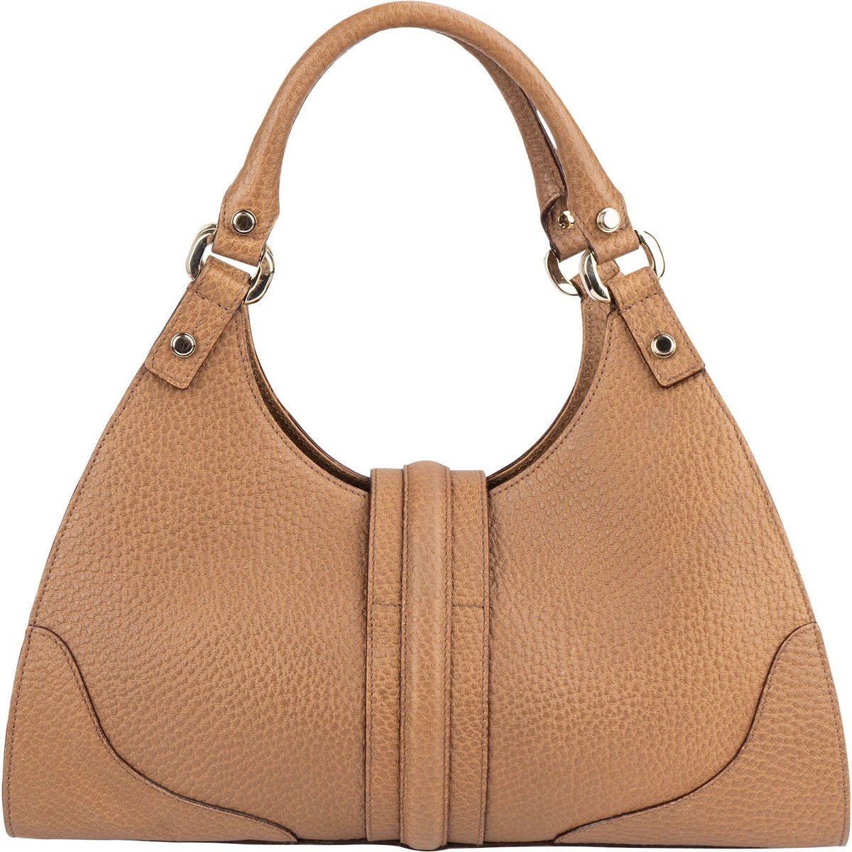 Gucci Pebbled Leather Jackie Shoulder Bag