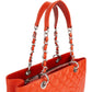 Chanel Quilted Caviar Leather Grand Shopping Tote CC Shoulder Bag