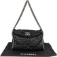 Chanel Quilted Calfskin Bubble Jumbo Single Flap Shoulder Bag