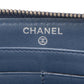 Chanel Quilted Patent Leather CC CC Wallet