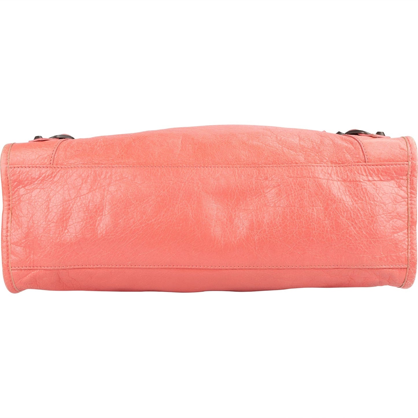 Balenciaga Pink Leather City Handbag