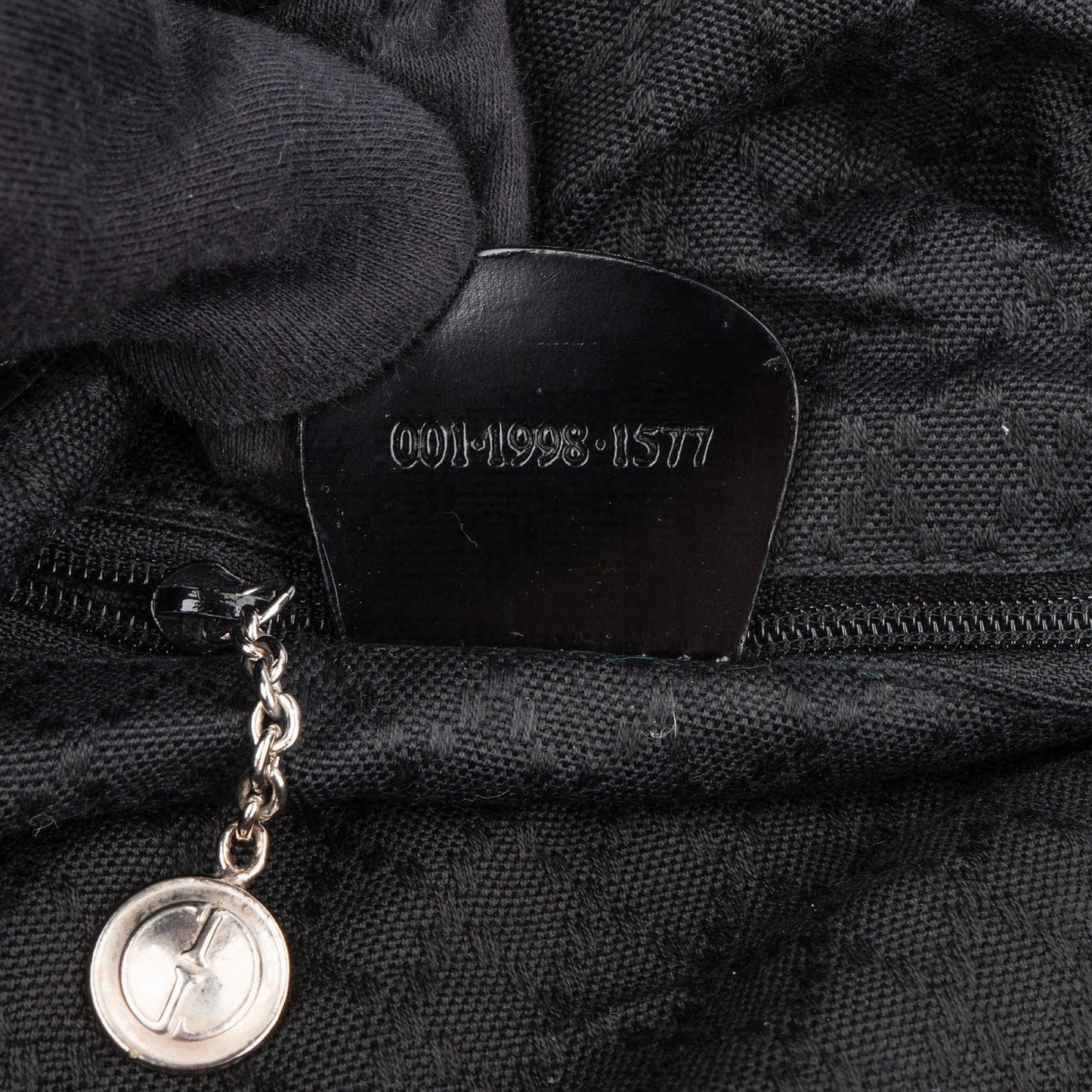 Gucci Nylon Bamboo Hobo Shoulder Bag