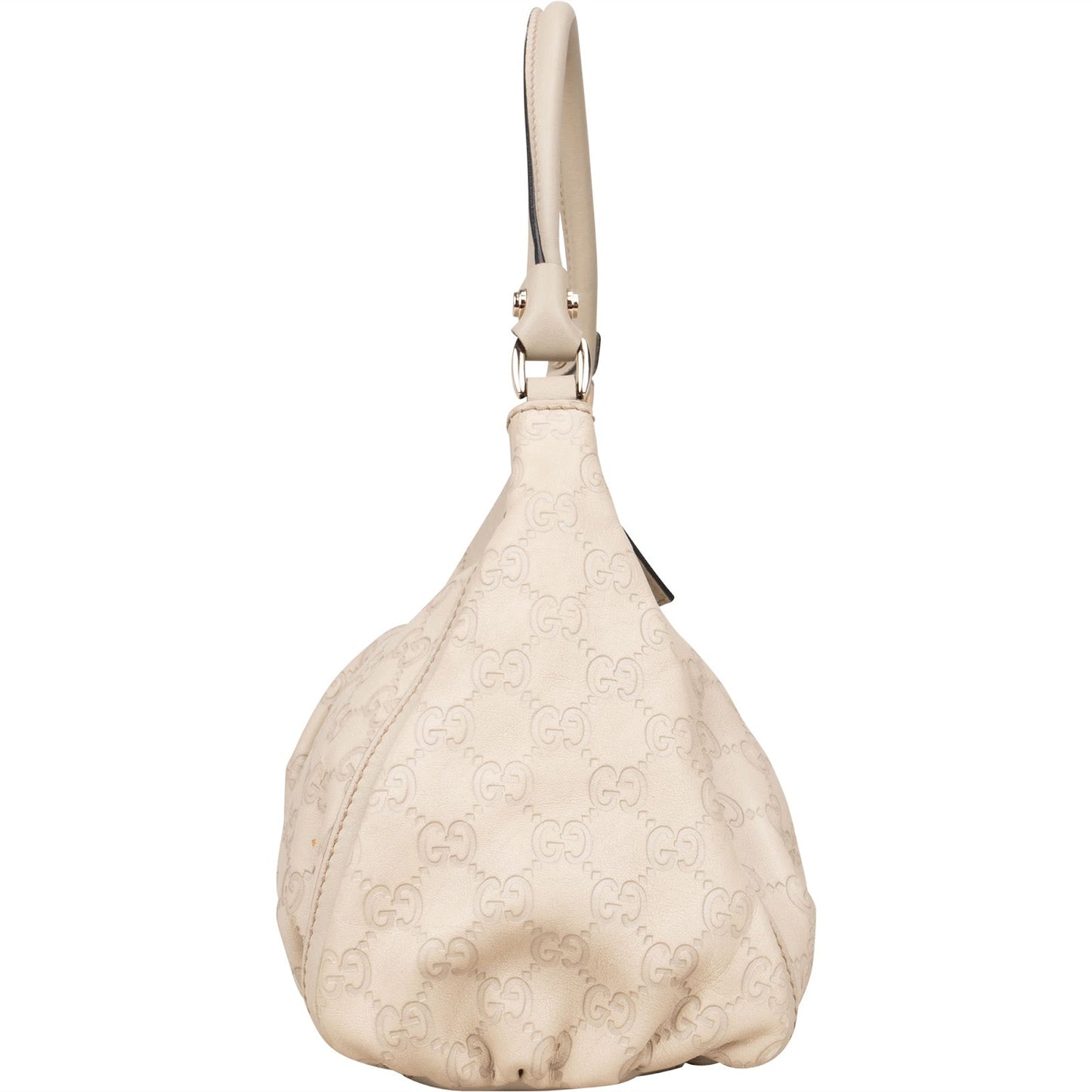Gucci Leather Monogram Abbey Handbag