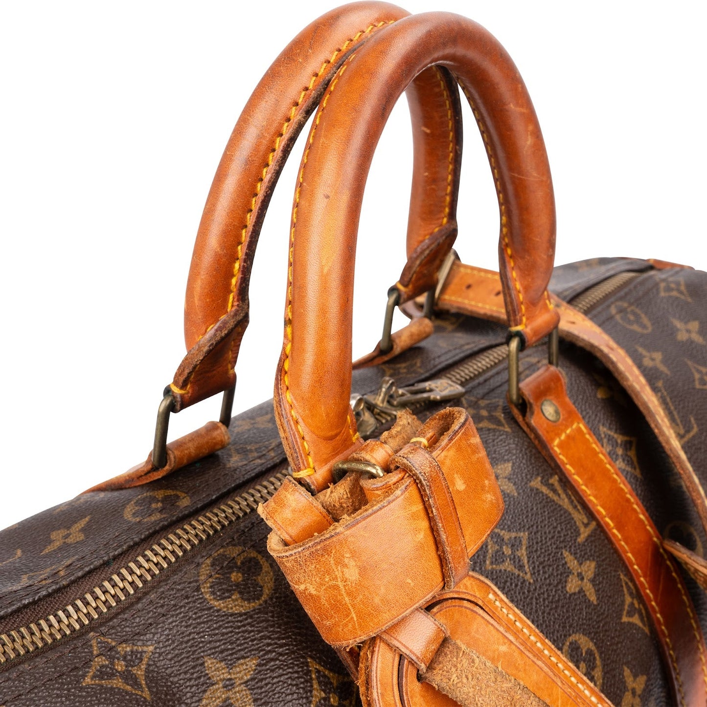 Louis Vuitton Monogram Canvas Keepall 45 Bandoulière Travel Bag