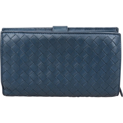 Bottega Veneta Intrecciato Leather Continental Wallet